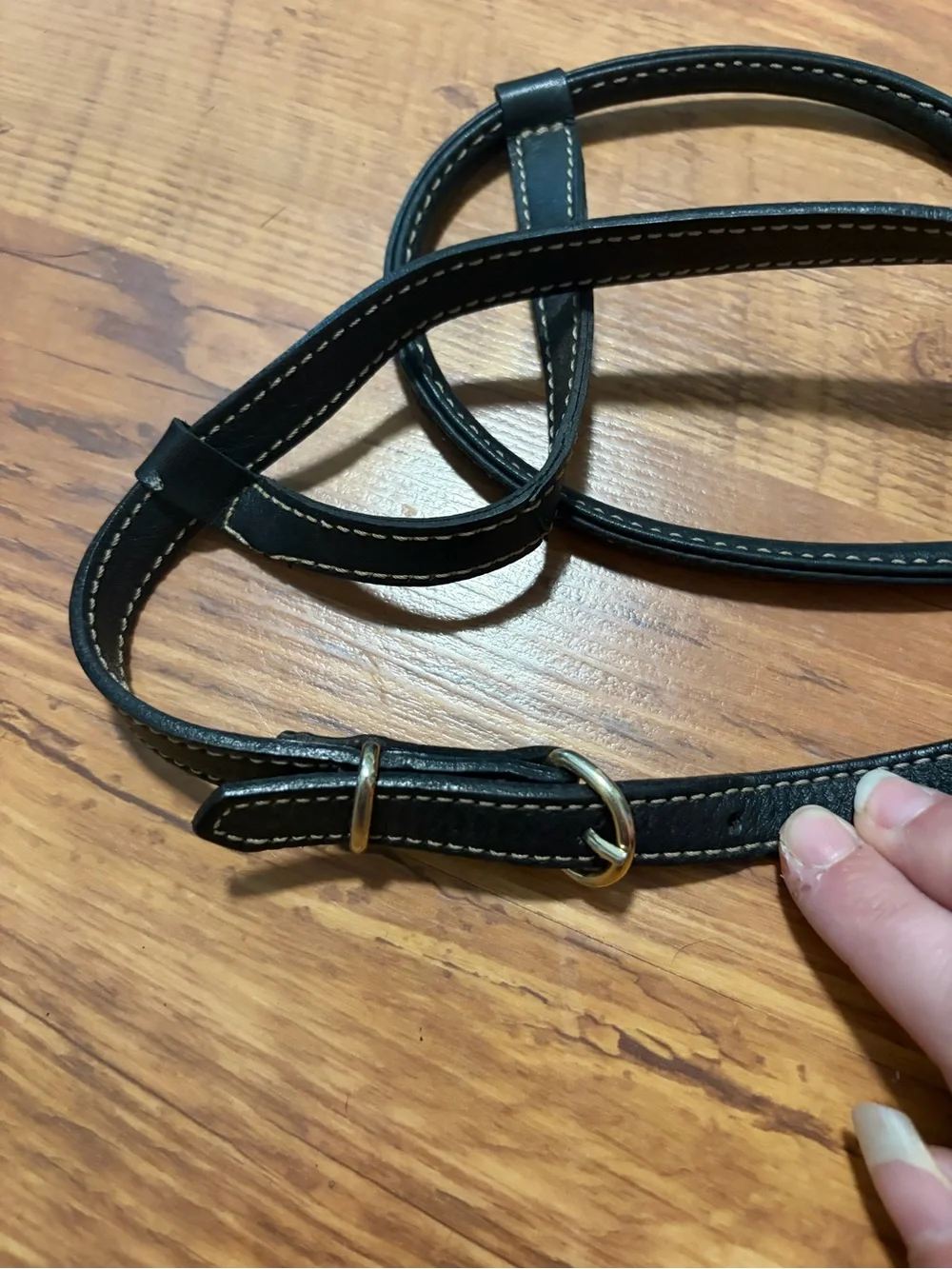 Cinopelca leather dog harness for small dogs - Picture 3 of 6